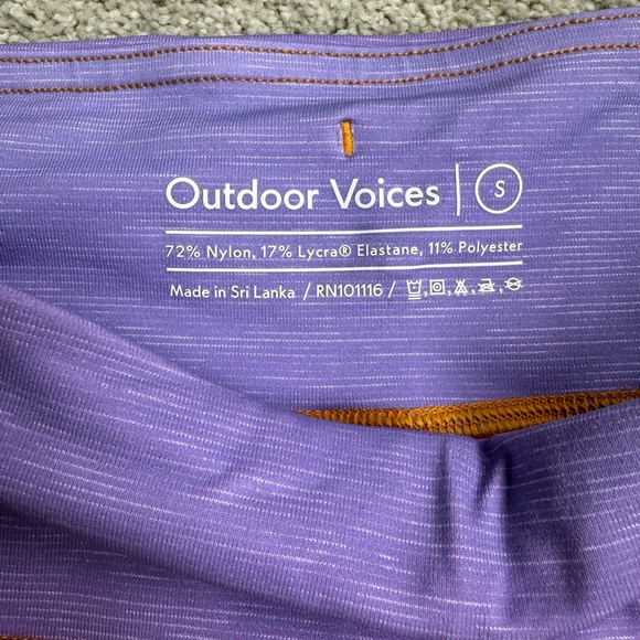 NWOT Outdoor Voices TechSweat™ 7/8 Leggings - Picture 5 of 6